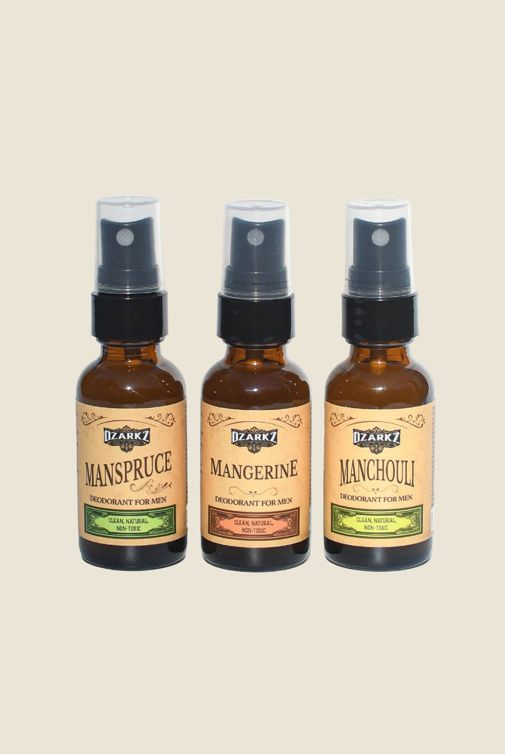 Ozarkz Natural Deodorant Sampler Kit