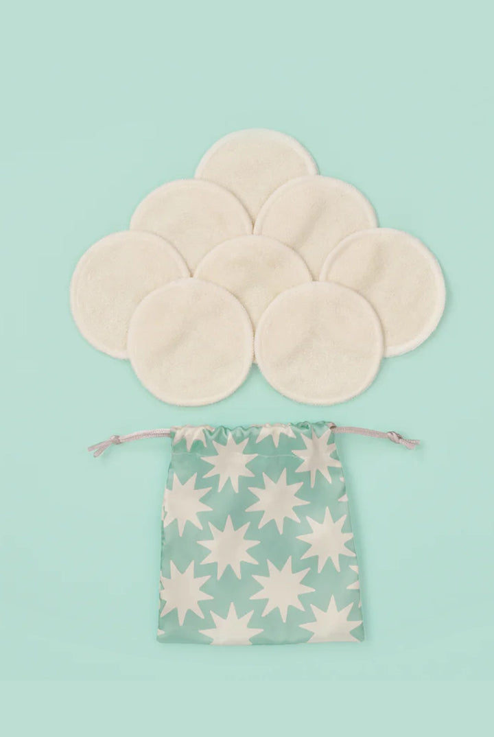 Sustainable &amp; Reusable Facial Cleansing and Skincare Application Rounds