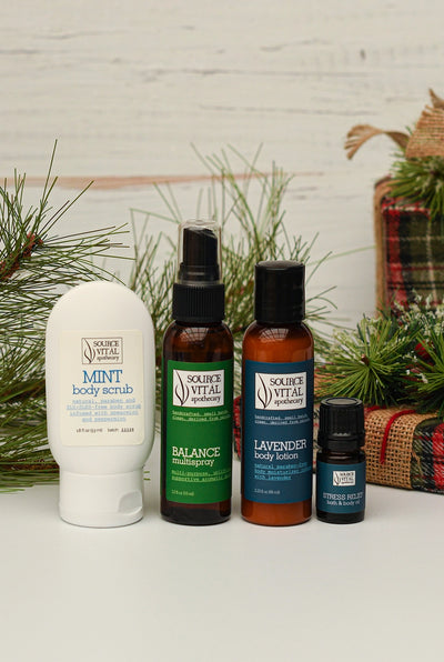 Holiday Bath & Body Gift Set by Source Vital