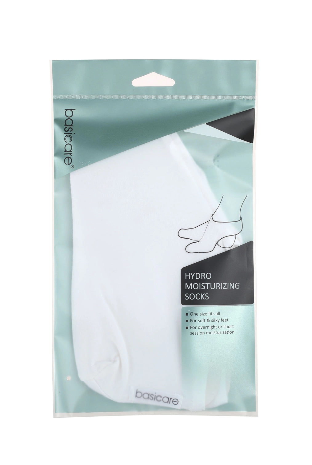 Basicare Hydro Moisturizing Socks in a Box