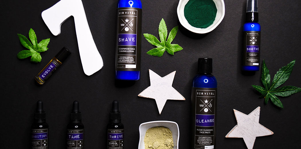 Sir Vital Natural Shaving and Grooming Products for Men