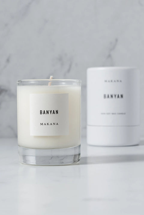 Makana Banyan, Soy-based Candle