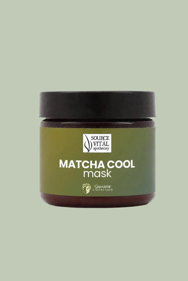 Matcha Cool Mask, A Natural Facial Mask to Soothe and Hydrate Skin