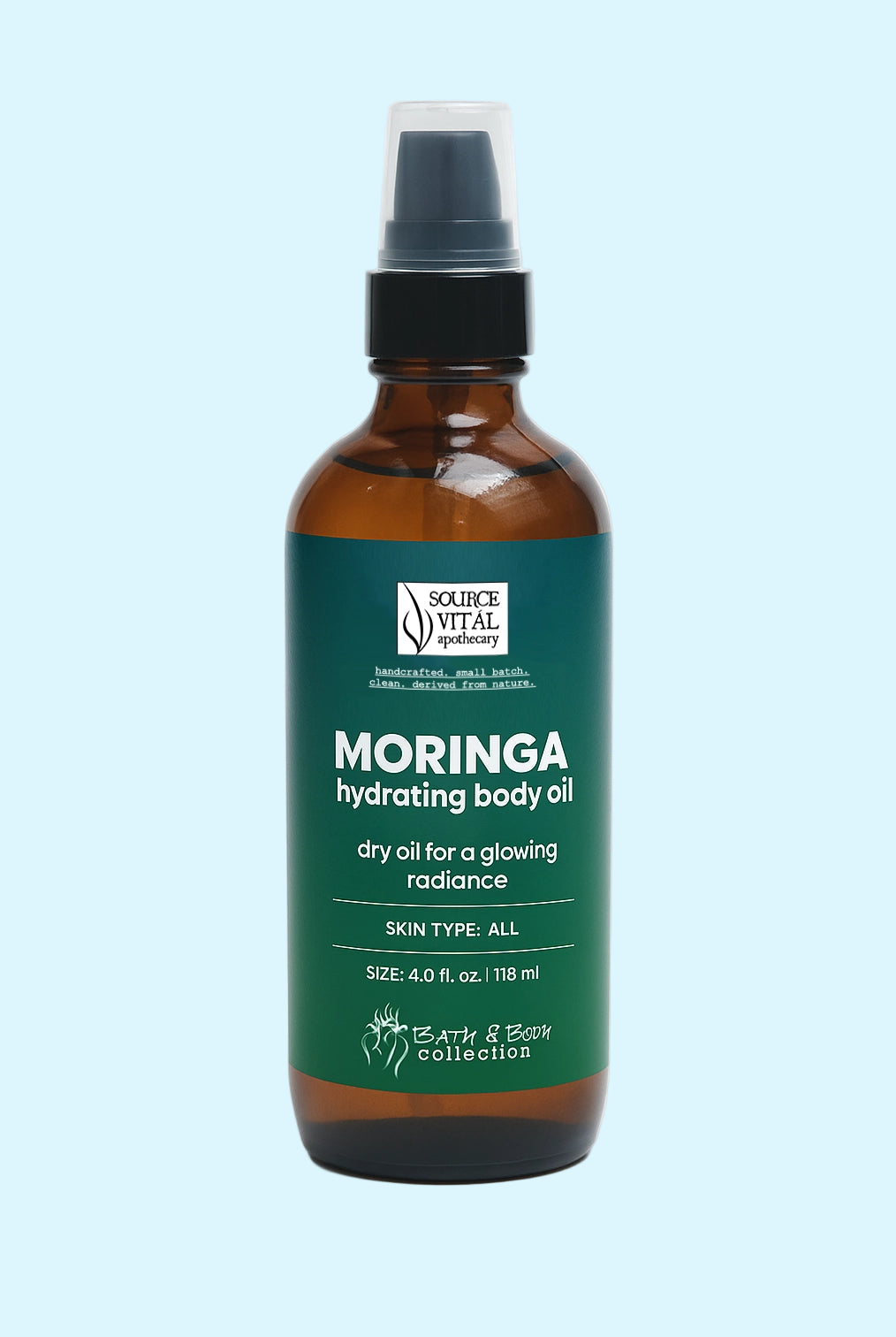 Moringa Hydrating Body Oil from Source Vital Apothecary