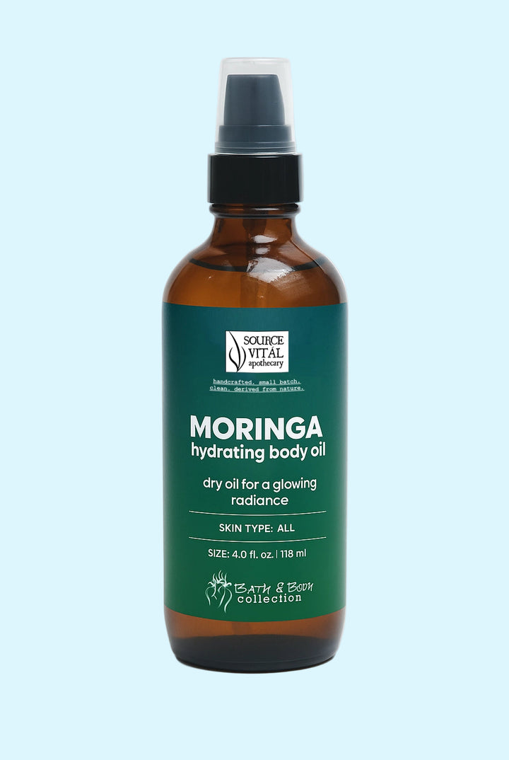 Moringa Hydrating Body Oil from Source Vital Apothecary