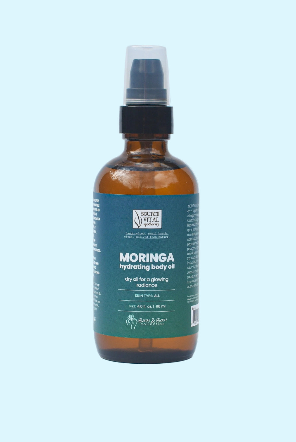 Moringa Body Oil for Hydration and Moisturized Skin