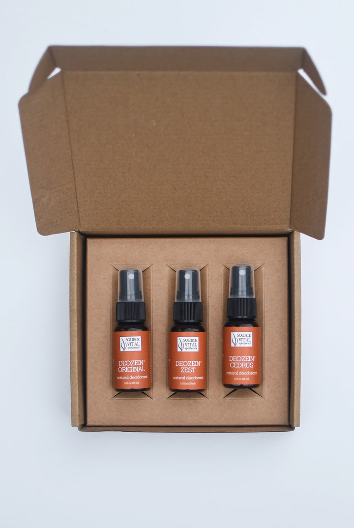 Deozein Natural Deodorant Sampler Kit