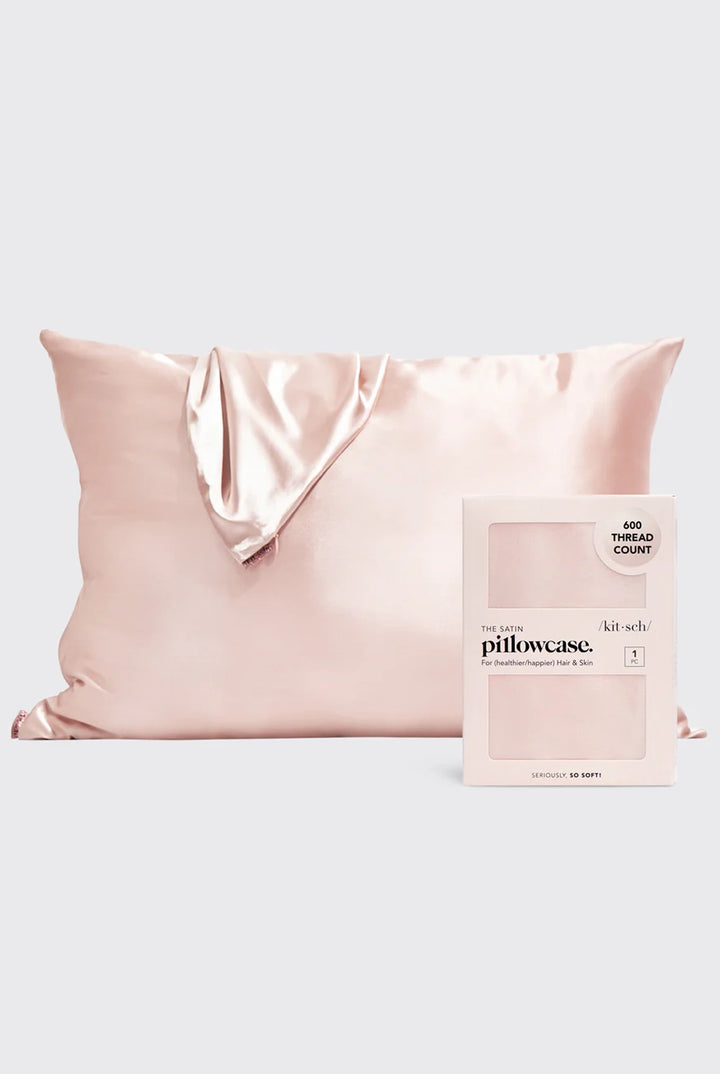 Kitsch Satin Pillowcase  - Blush
