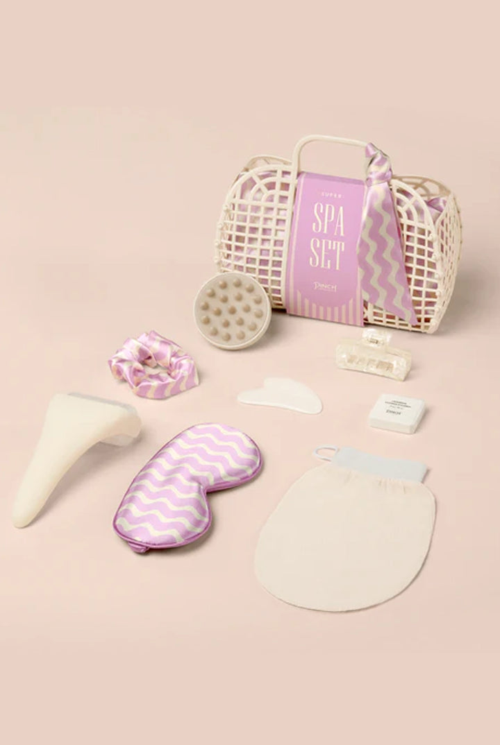 Pinch Provisions Super Spa Kit (Orchid) - Spa Day at Home