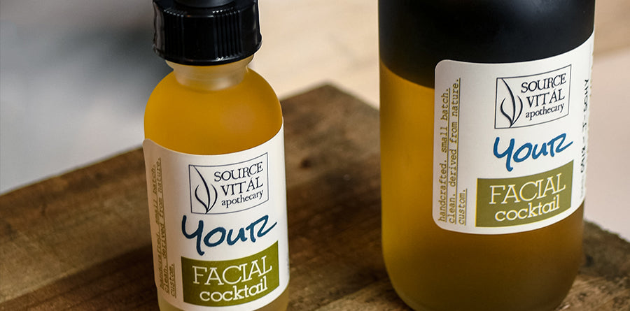 Customize Your Own Facial Serum Cocktail - Made by Your for your skin type and concerns.
