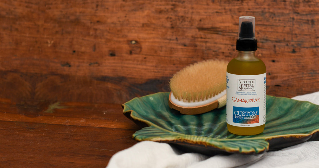 Customize and Personalize Your Own Body Moisturizing Oil Cocktail. Choose Your Scent and More.