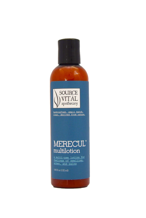 Merecul MultiLotion to Reduce the Discomfort of Fluid Reduction and Swelling by Source Vital Apothecary