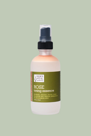 Rose Toning Essence, a Natural Facial Toner for Dry, Mature, and Aging Skin