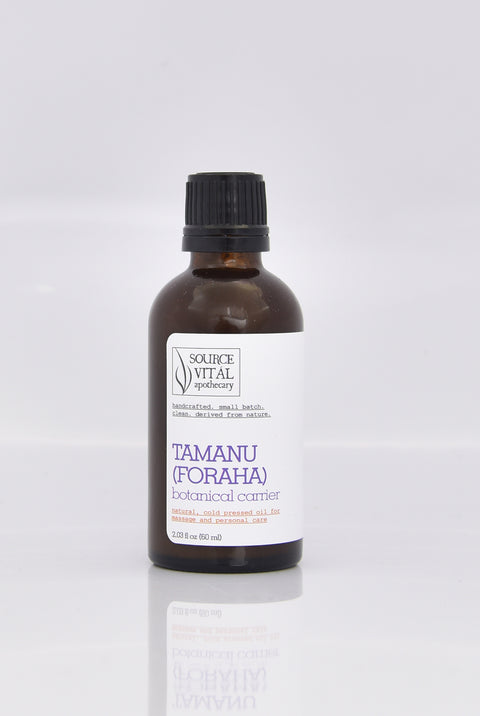 100% Natural Cold Pressed Tamanu/Foraha Botanical Carrier Oil by Source Vital