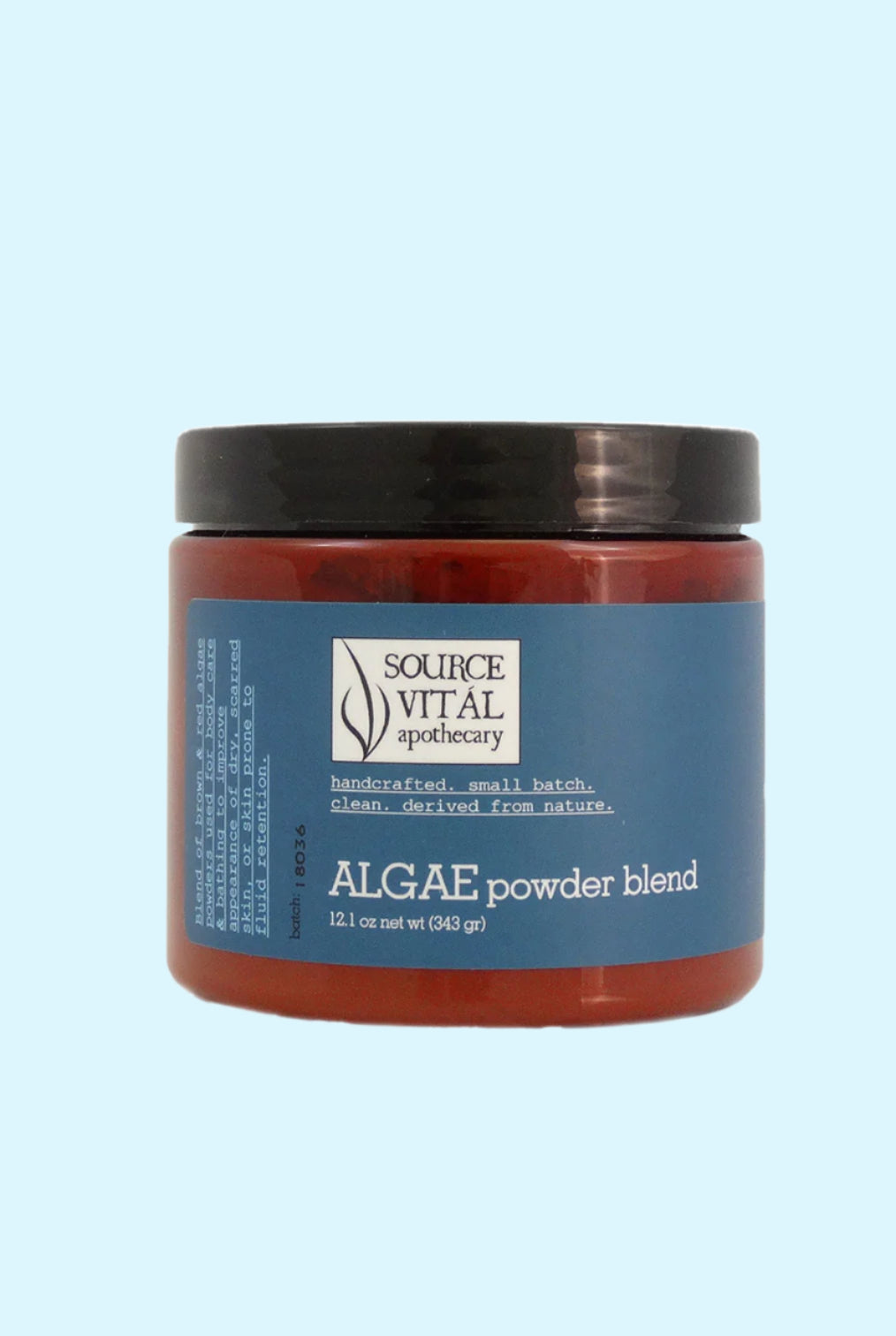 Algae Powder Blend, Natural Seaweed Bath Soak for Healthy Skin & Body ...