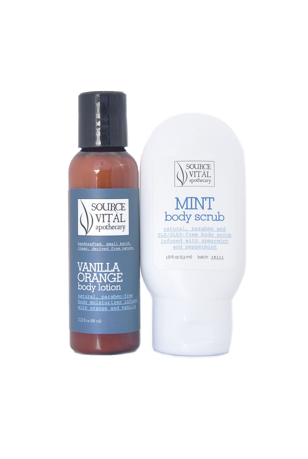 Body Glow Duo - Choose Your Lotion and Body Scrub