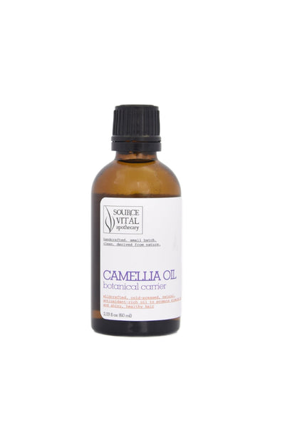 100% Natural, Cold Pressed, Wild Crafted Camellia Oil by Source Vitál Apothecary