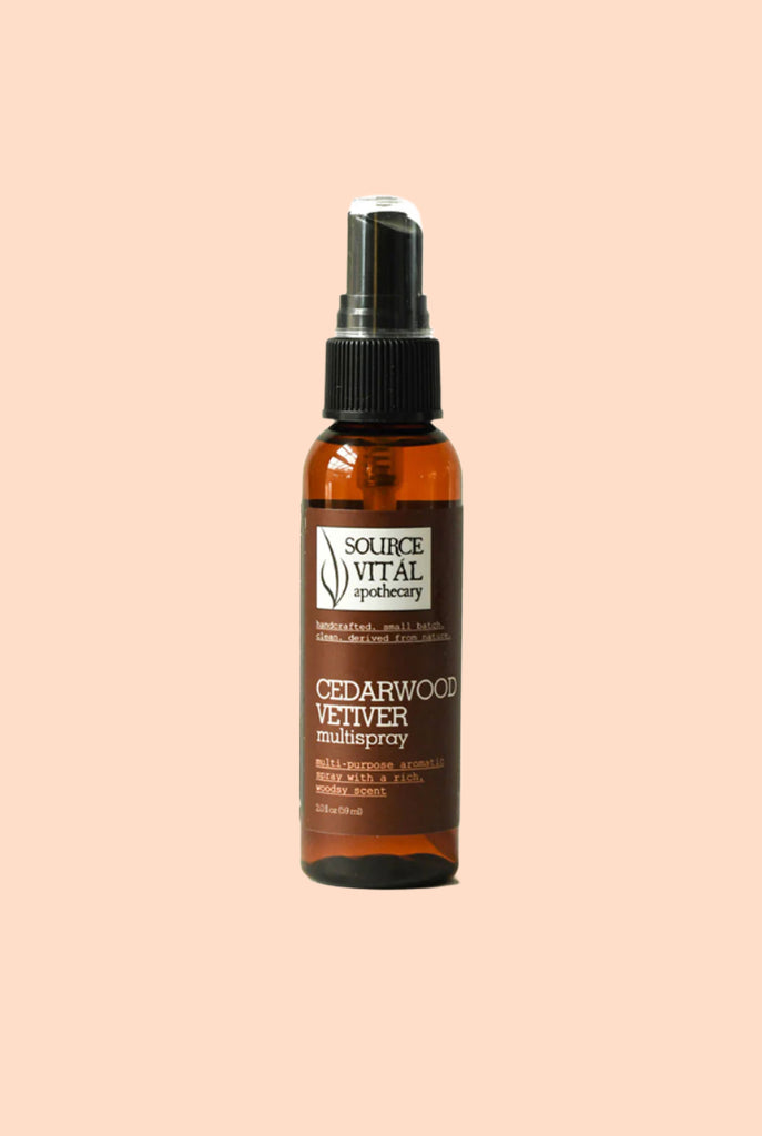 Cedarwood Vetiver MultiSpray - 100% Natural Personal Aromatherapy