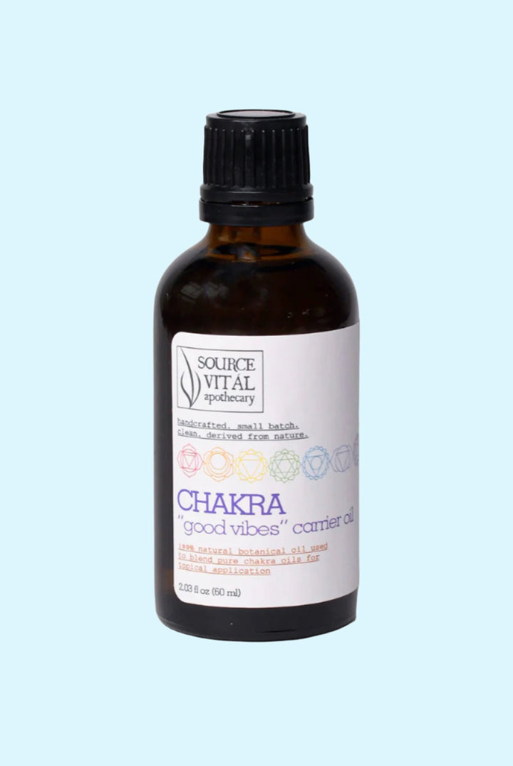 Good vibes chakra carrier oil and personal lubricant