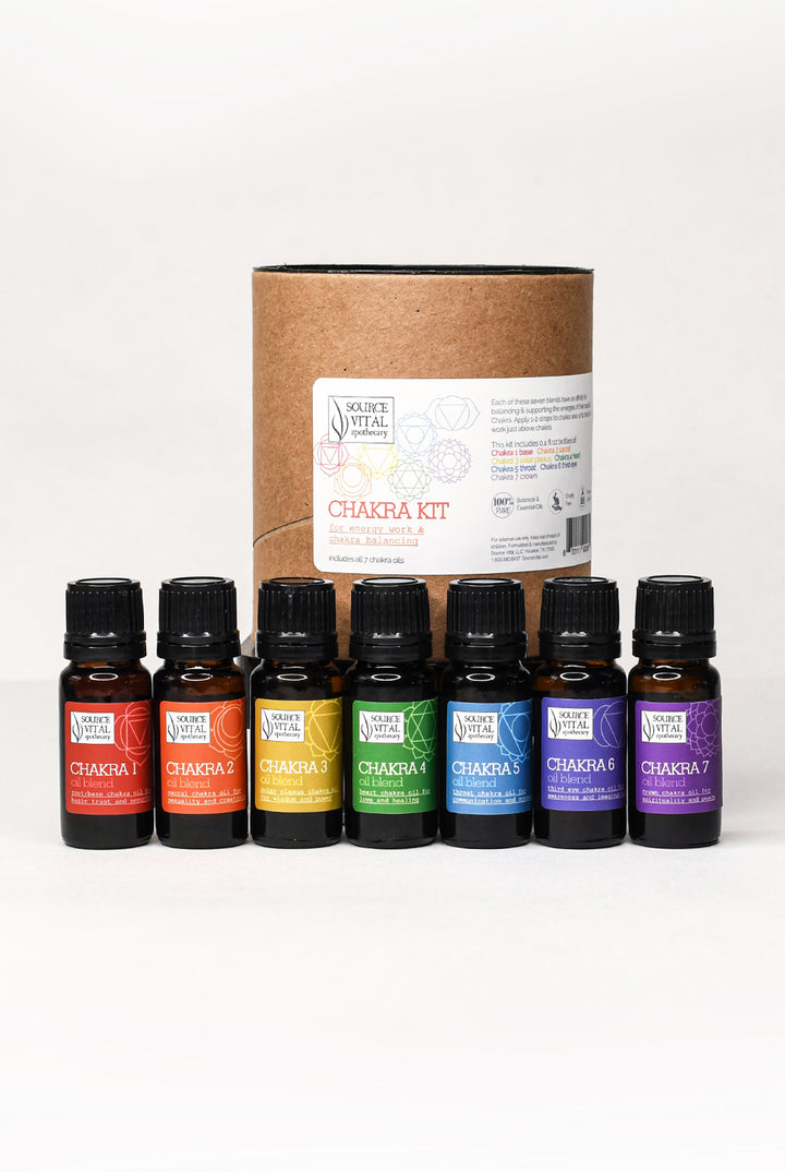 Chakra Oil Kit/Collection - All 7 Chakra Oils