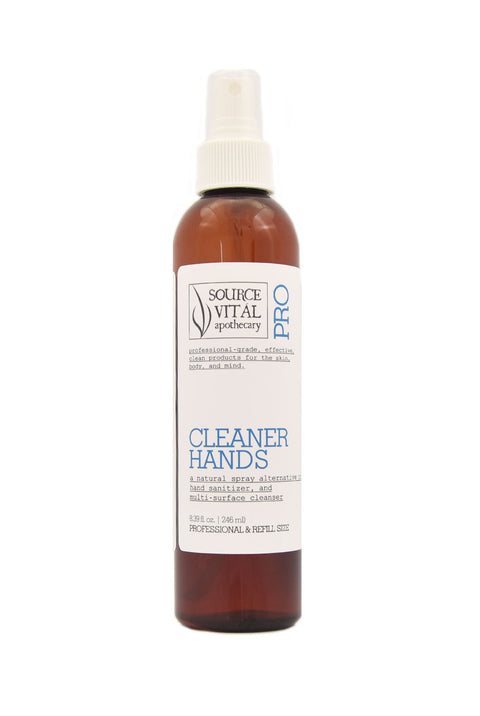 Natural Hand Sanitizer and Surface Cleanser