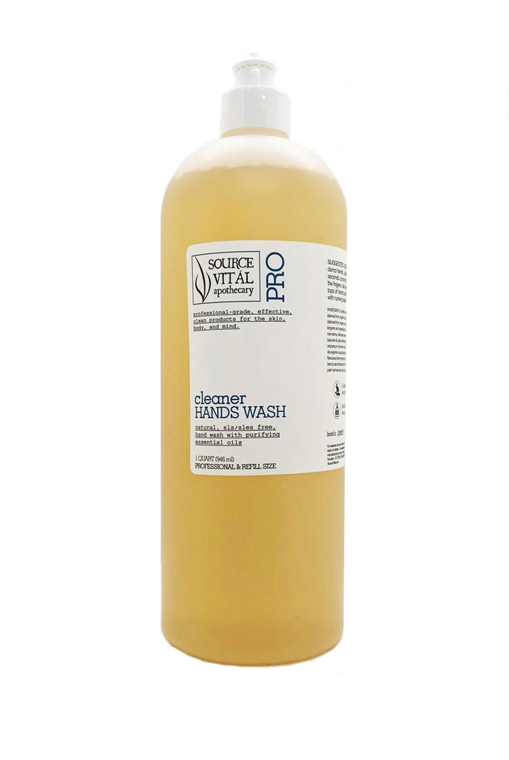Cleaner Hands Wash Refill Size 32oz Quart