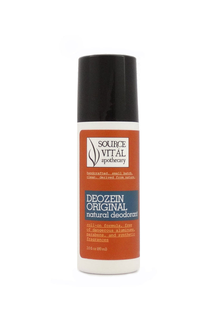 Natural, "Woodsy" Scented Deodorant Roll-On, free of Dangerous Aluminums