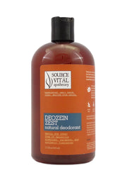 Deozein Natural Deodorant - Zest Spray Refill Formula - Dangerous Aluminum Free