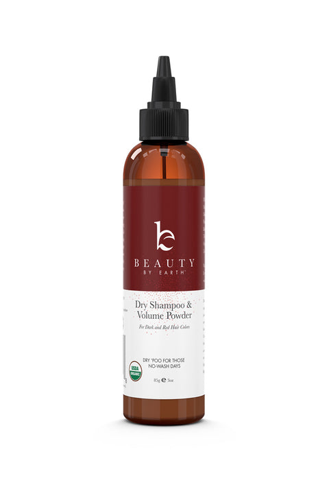 Beauty by Earth Organic Dry Shampoo for Dark/Brown/Black/Red Hair