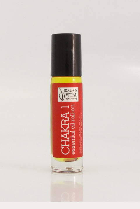 essential Oil Rollerball to Support Chakra 1