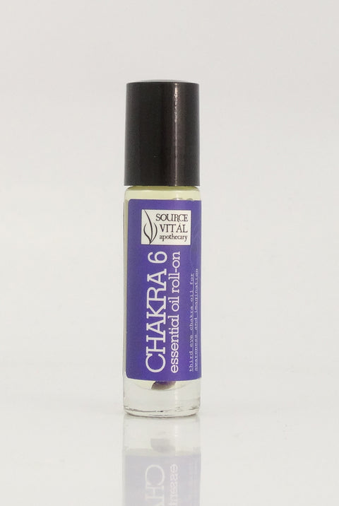 essential Oil Rollerball to Support Chakra 6