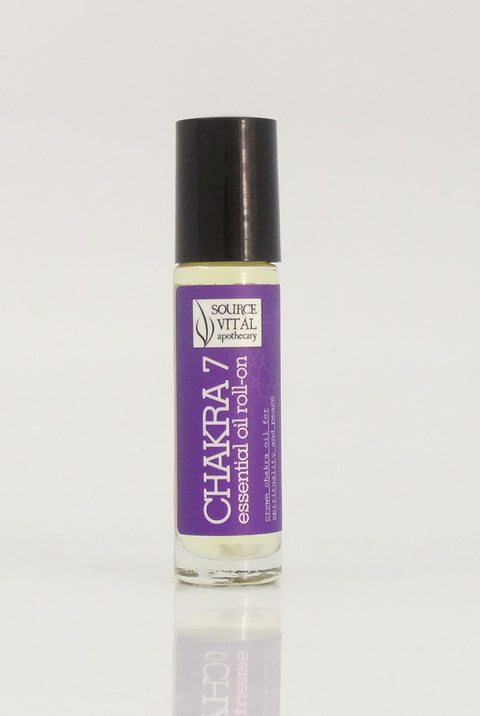 essential Oil Rollerball to Support Chakra 7