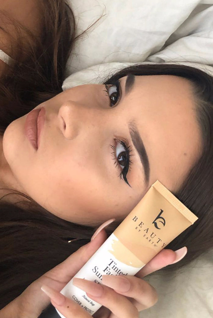 Facial Sunscreen Tinted SPF 20 by Beauty by Earth