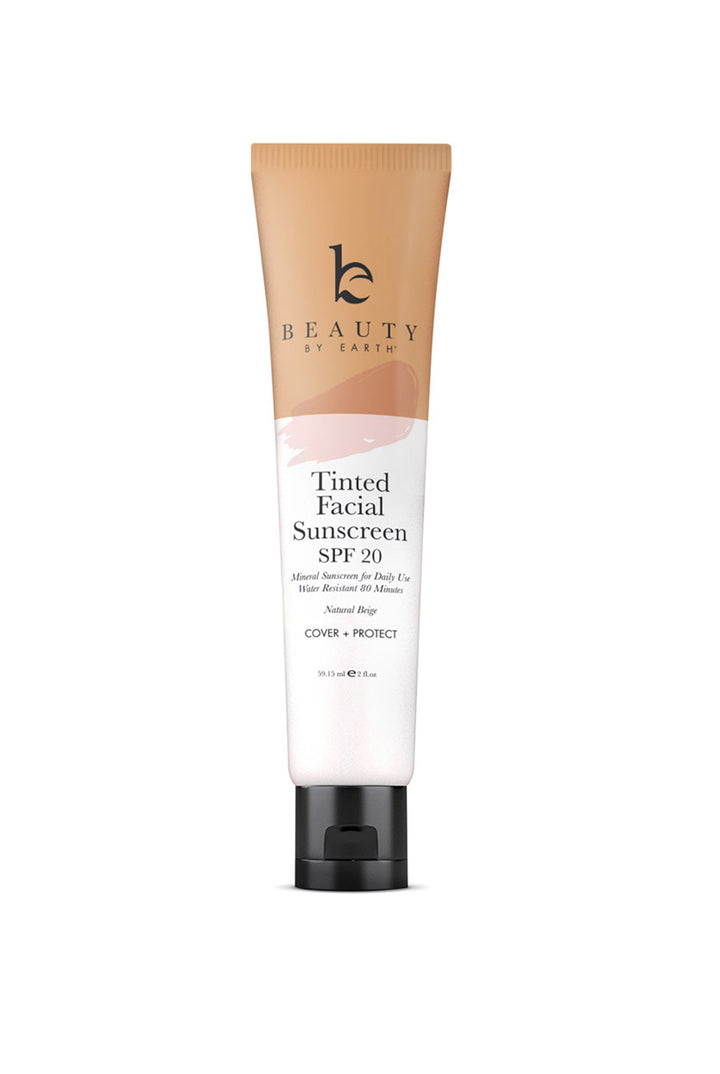 Beauty by Earth Natural Beige Tinted Sunscreen SPF 20