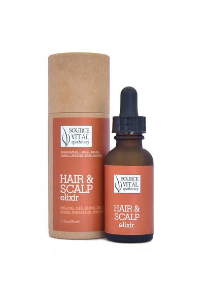 Natural Botanical and Essential Oil Blend for Healthy Hair and Scalp
