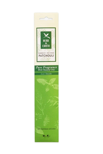 Bamboo Incense Sticks (Pack of 20) by Herb & Earth