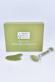 Source Vital Apothecary Jade Roller and Gua Sha Duo