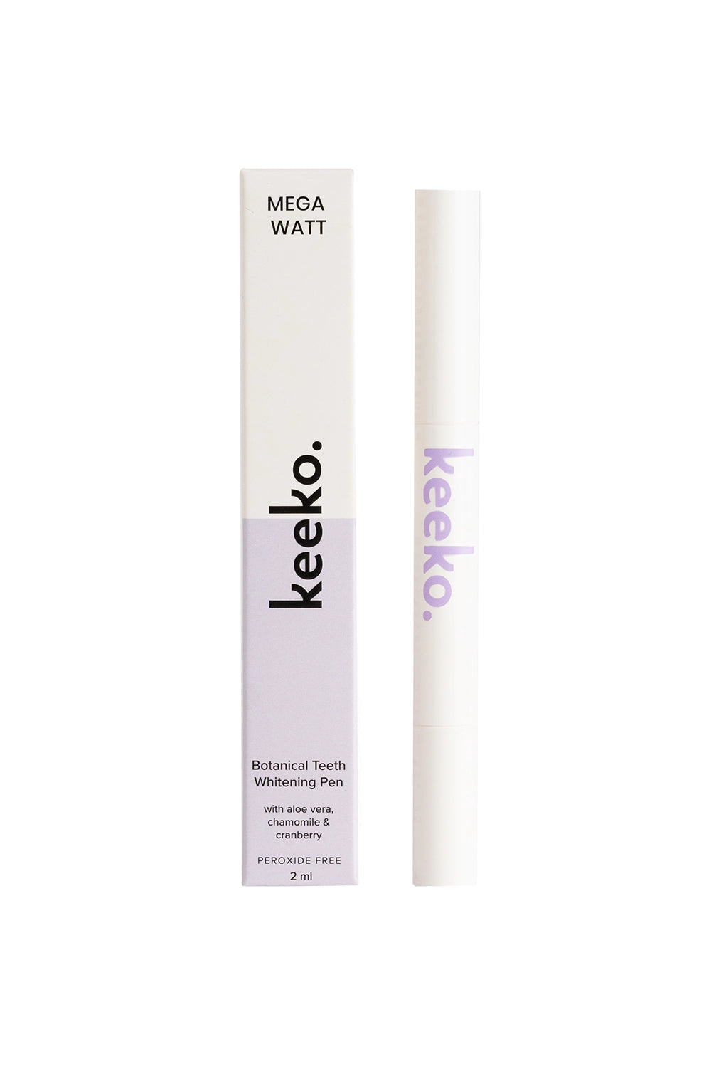 Mint Flavored, Clinically-Proven Teeth Whitening Pen by Keeko