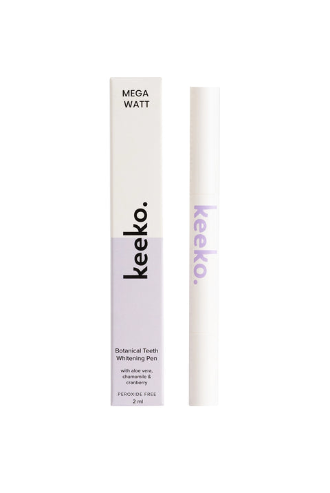 Mint Flavored, Clinically-Proven Teeth Whitening Pen by Keeko