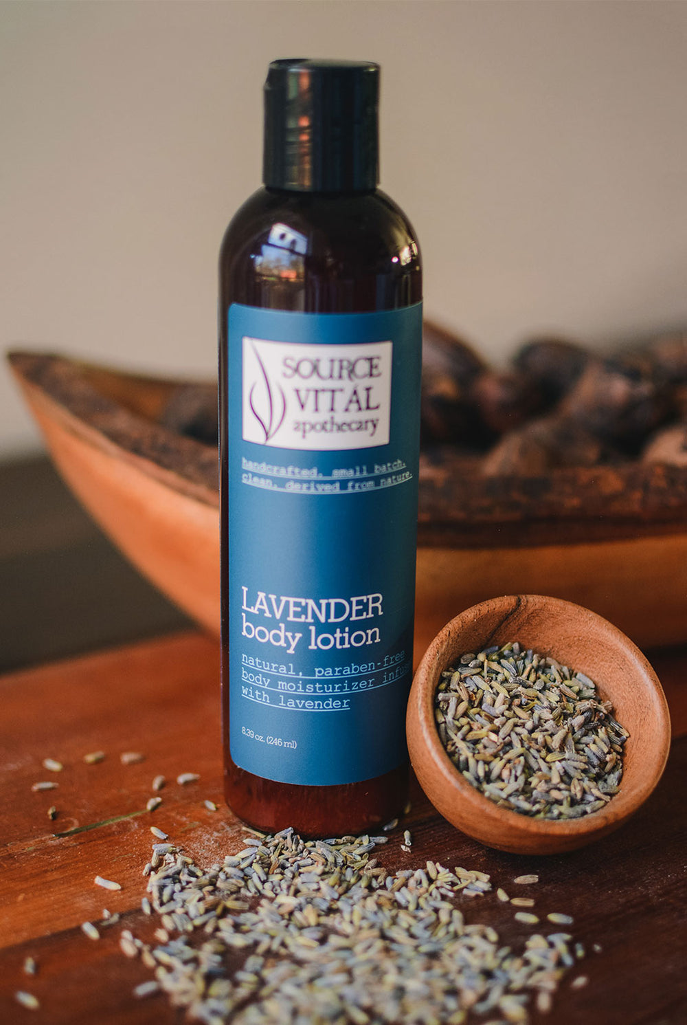 Body Lotion Moisturizer infused with Lavender