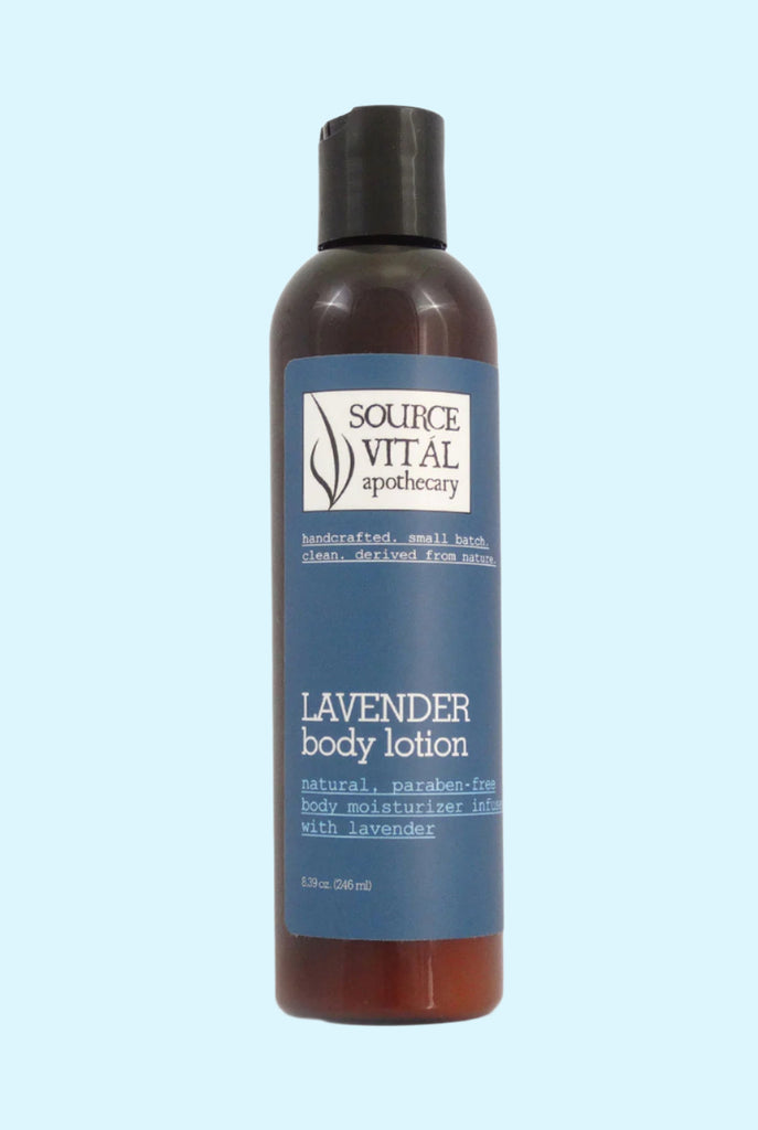 Natural Lavender Body Lotion, Gentle & Hydrating Moisturizing Milk