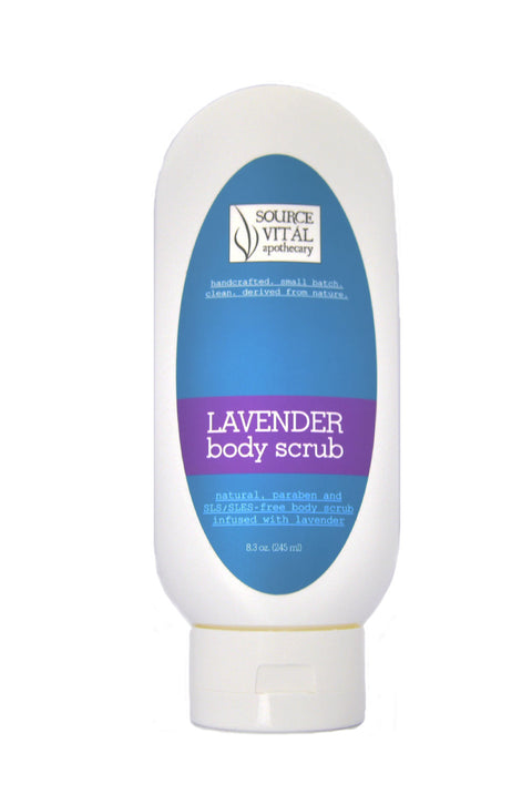 Lavender Body Scrub Natural Exfoliant 