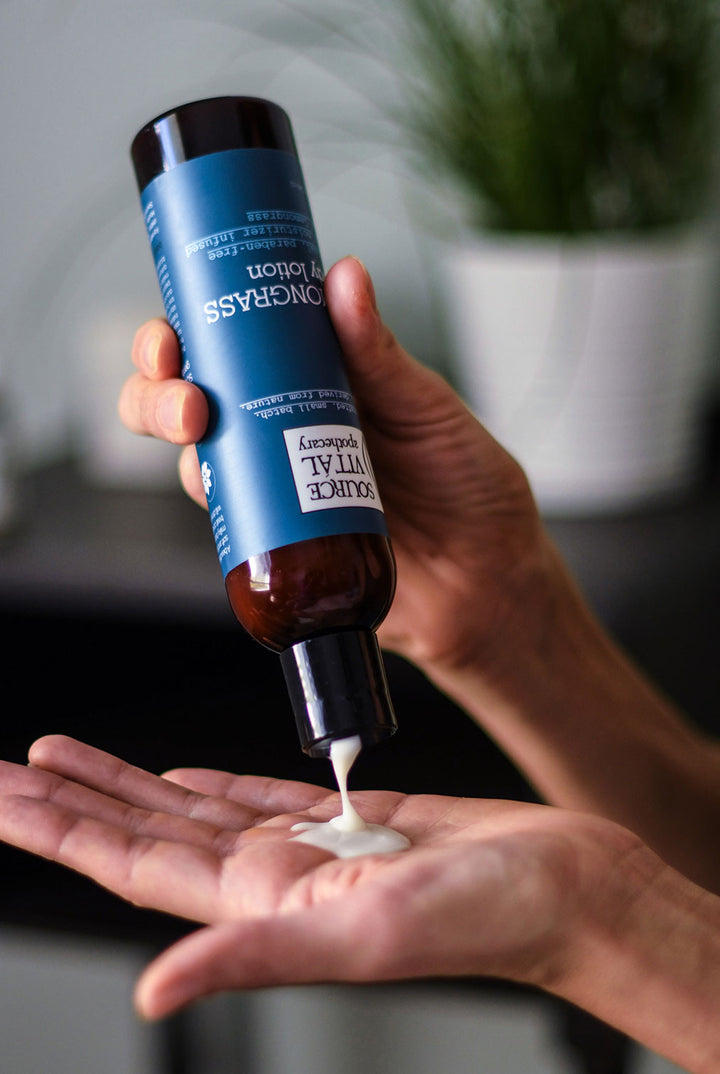 Natural Body Moisturizer with Shea Butter, Seaweed Extracts & Pure Essential Oils