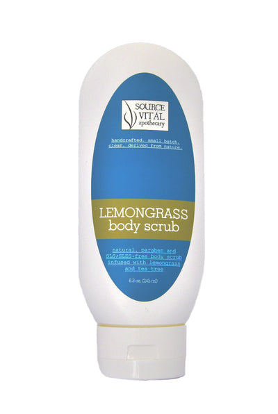 Lemongrass Body Scrub Natural Exfoliant 