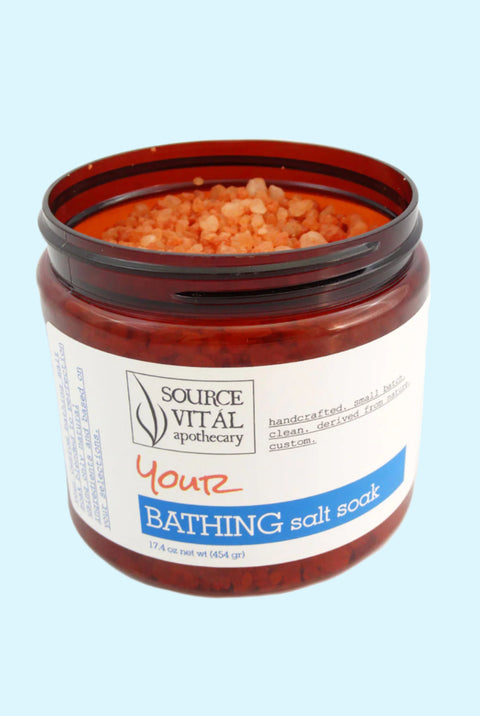 Customize Your Luxurious Bathing Experience with Your Own Bathing Salt Soak