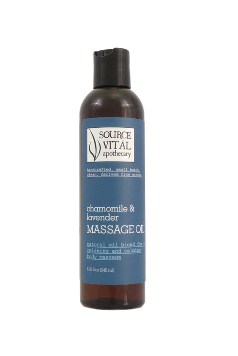 Natural Chamomile & Lavender Massage Oil 