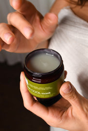 Matcha Cool Mask - Natural Leave-On Facial Mask to Calm and Soothe Irritated & Sensitive Skin