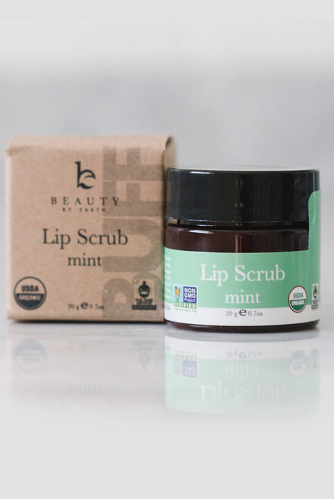 Organic Lip Mint Scrub from Beauty by Earth