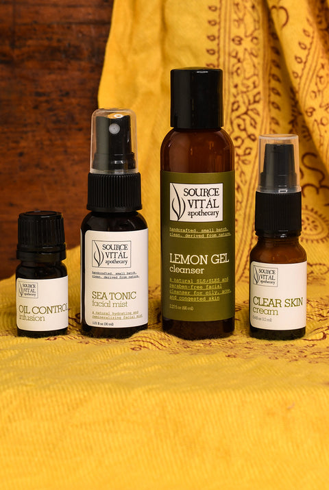 Skin Care Starter Kit for Oily Skin Types by Source Vitál Apothecary