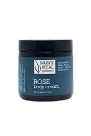 Rose Body Cream, a Natural, Rich Body Moisturizer